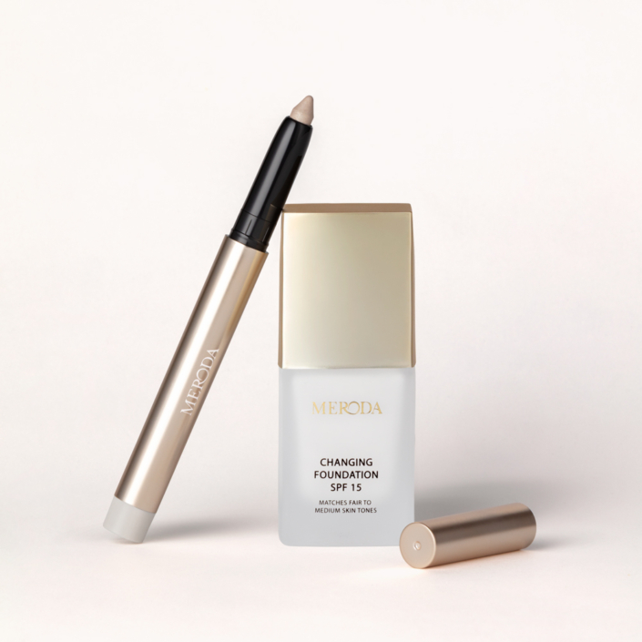 Meroda cosmetics productfotografie, campagnebeeld, packshot